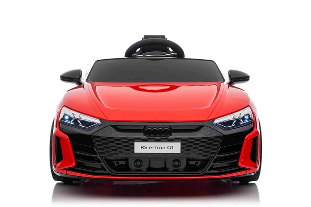 Elektrické autíčko Audi RS E-tron GT 12V, červené, široké jednomiestne sedadlo, 2,4 GHz di