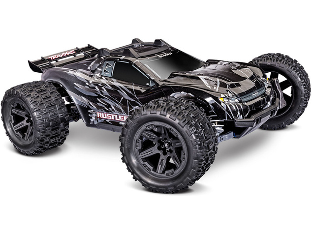 Traxxas Rustler 4x4 1:10 VX3 RTR albastru