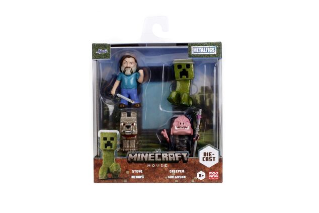 Minecraft Movie figúrky 2,5" súprava 4ks