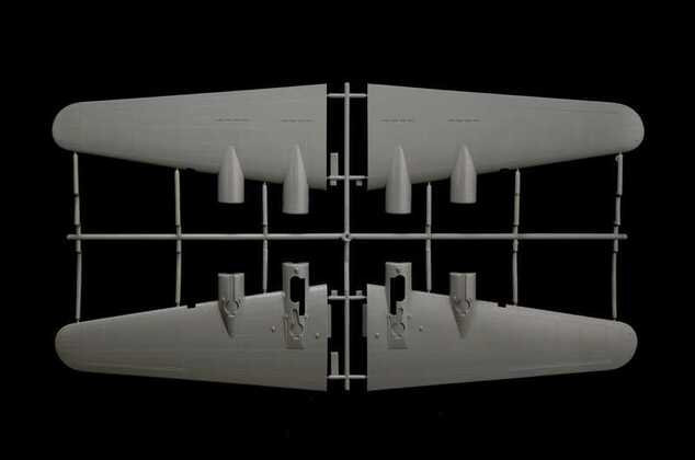Model Kit letadlo 1487 - B-17F Flying Fortress (1:72)