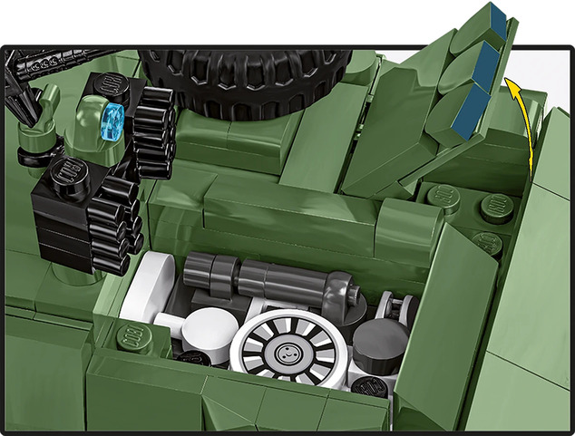 Cobi 2635 Fegyveres Erők STRYKER M1126 ICV, 1:35, 661 k