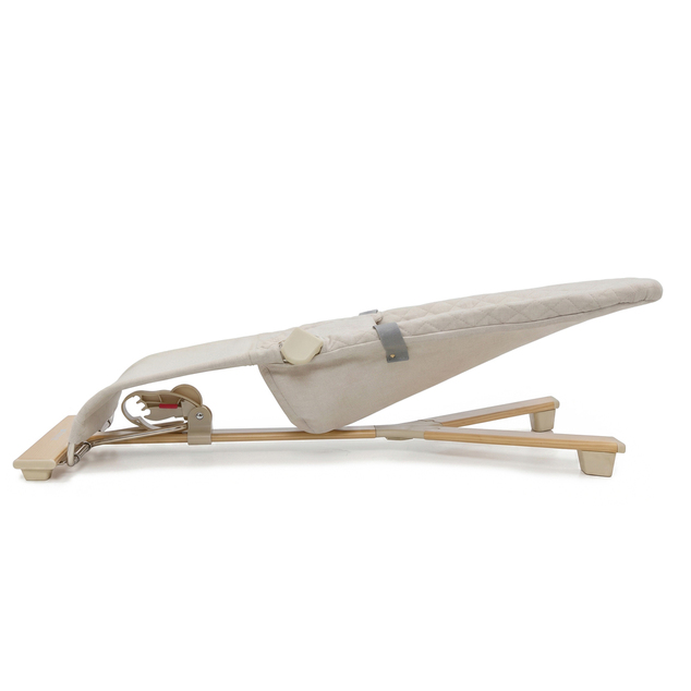KINDERKRAFT Wippe Mimi Beige Holz, bis 9 kg