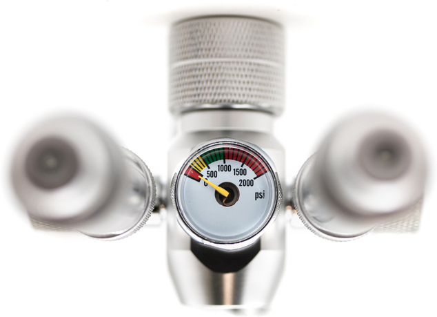 CO2 set Standard DUO s nočným vypínaním bez fľaše s príslušenstvom
