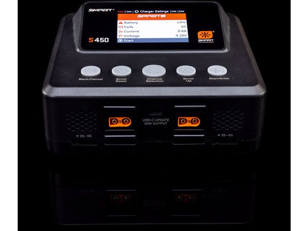 Spektrum nabíječ Smart S450 G2 4x50W AC/DC