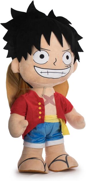 ONE PIECE Luffy plyšová hračka 70cm