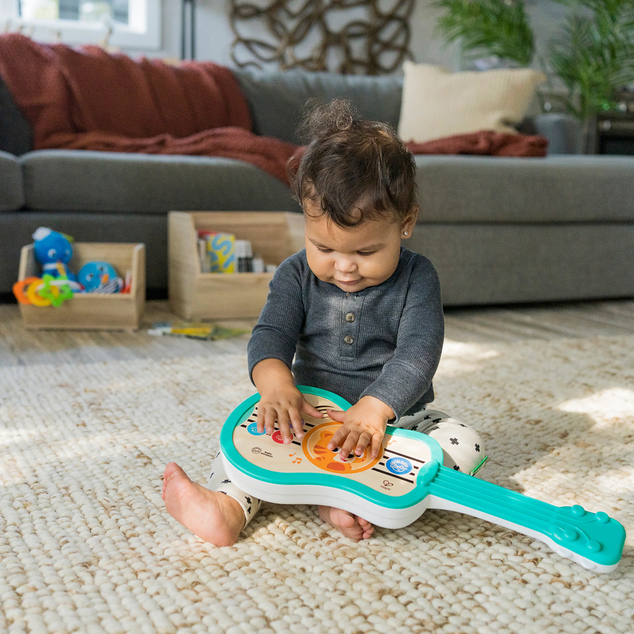 Baby Einstein Spielzeug Musikalische Holz-Ukulele Magic Touch HAPE 6m+