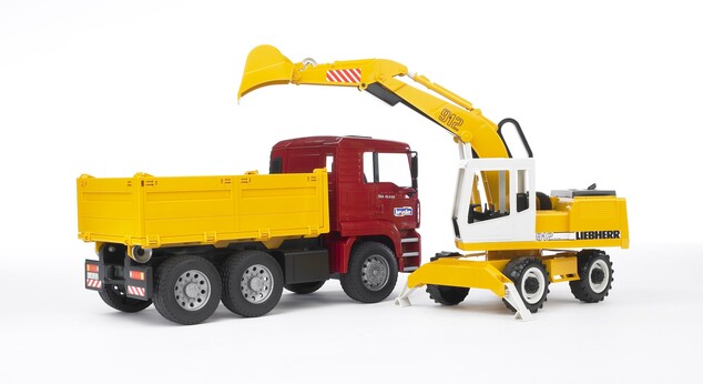 Bruder 02751 - LIEBHERR BAGGER MAN