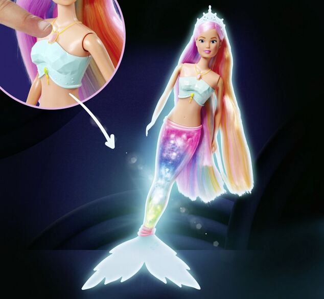 Bábika Steffi Morská víla Magic