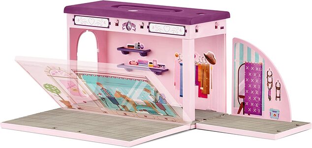 Schleich Mobilný butik pre kone