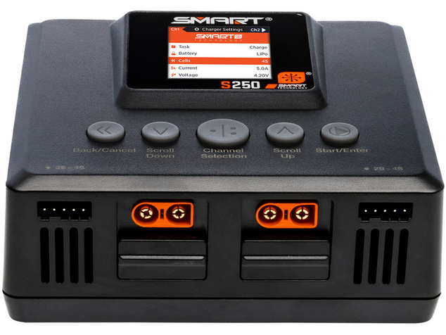 Spektrum nabíjač Smart S250 AC 2x50W