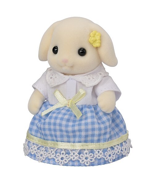 Sylvanian Families Rodina Flora králiky s trojčatami