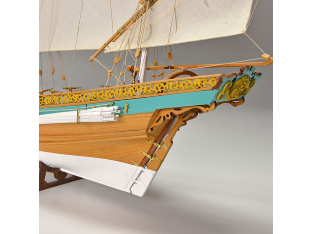 AMATI Sciabecco pirátska loď 1753 1:60 kit