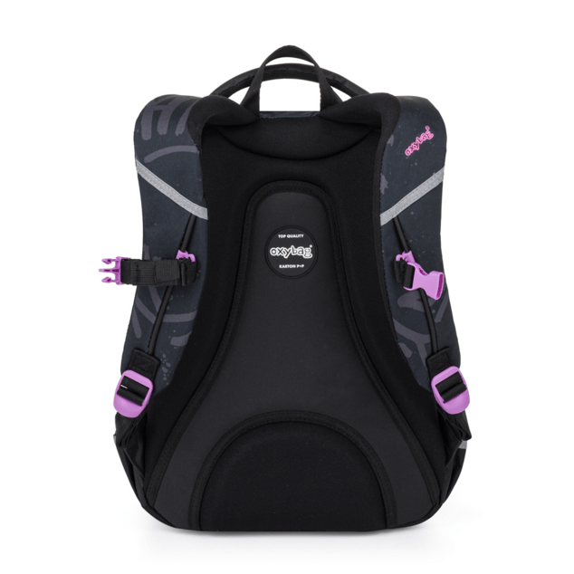 Zaino scolastico OXY SCOOLER Graffiti Pink