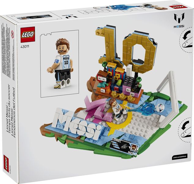 LEGO® Editions 43011 Lionel Messi – Hviezdne momenty futbalu