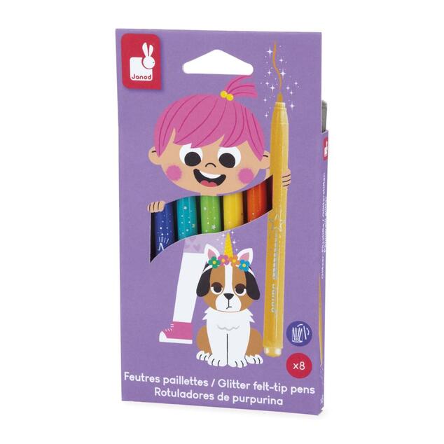 Janod Colorino Magické fixky prepisovacie 10 farieb