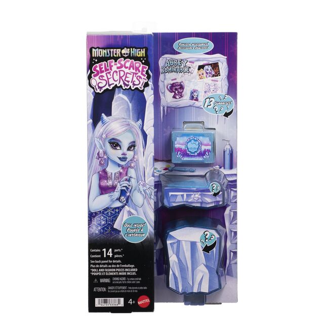 Monster High bambola SELF-SCARE SECRETS - ABBEY