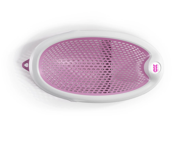 OK BABY Lehátko do vane skladacie mäkké protišmykové Jelly 0–8m Pink