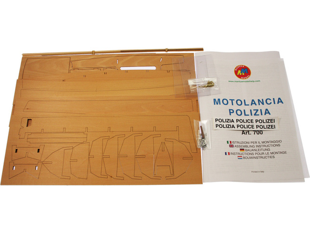 Mantua Model Policajný čln 1:35 kit