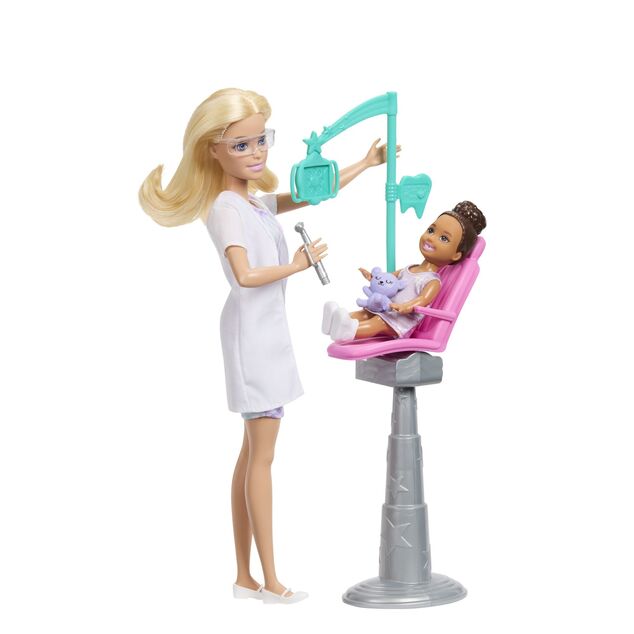 Mattel Barbie set di gioco professionale - dentista bionda