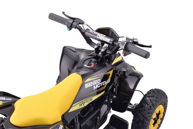 Elektrisches Kinderquad Beneo Motors Raptor gelb - 800W