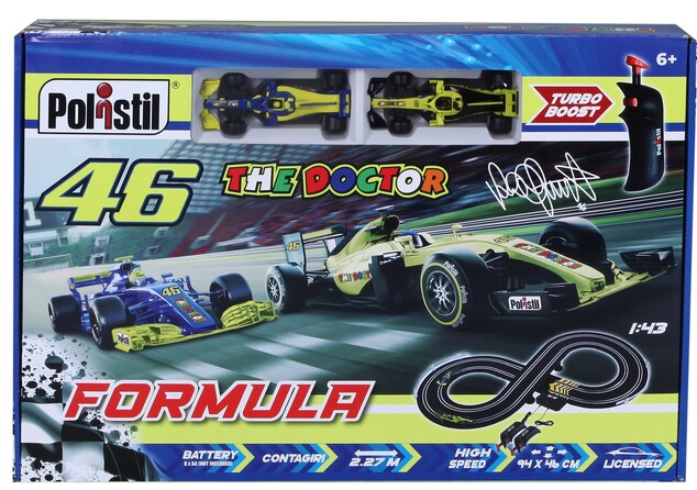 Polistil  Autodráha 96126  VR46 Formula Racing