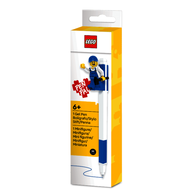 LEGO Gélové pero s minifigúrkou, modré