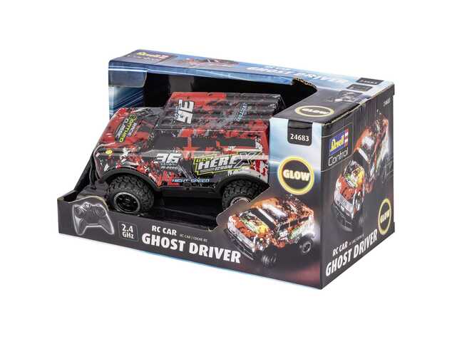 Auto igračka REVELL 24683 - Ghost Driver (crveni)