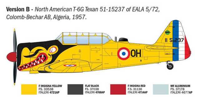 Maquette Avion 92652 - T-6G Texan (1:48)