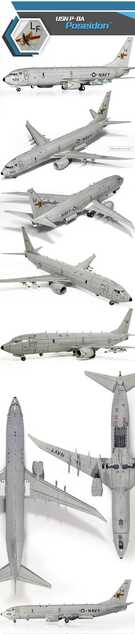 Modellbausatz Flugzeug 12635 - USN P-8A Poseidon (1:144)