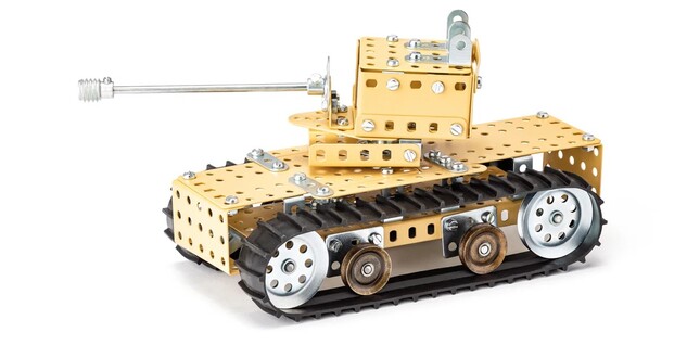 Stavebnica Merkur Army set