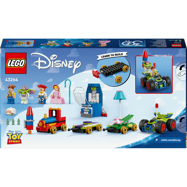 LEGO® Disney™ 43264 Slávnostný vláčik a Autíčko z Toy Story