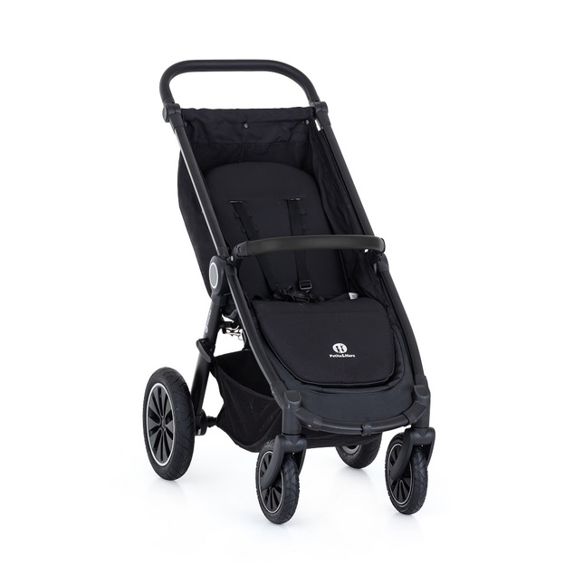 PETITE&amp;MARS Kočík Street+ Air Black + Strieška Limited 100 Kingdom