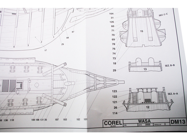 COREL Vasa 1626 1:75 kit