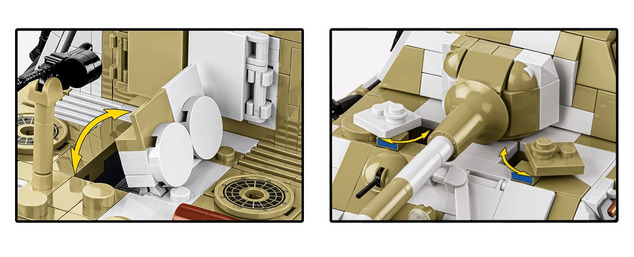 Cobi II WW Panzerjäger TIGER Ausf. B JAGTIGER 1:28, 1355 k, 3 f