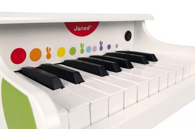 Janod Drevený hudobný nástroj Elektronický klavír Confetti