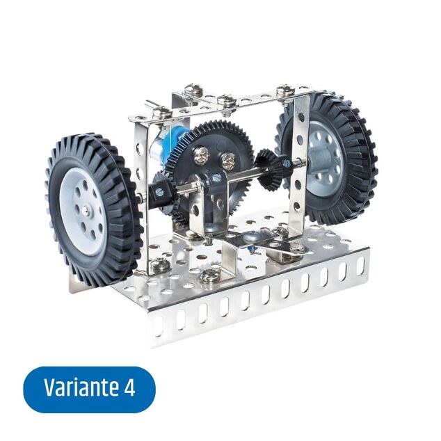 EITECH stavebnica Set s kolesami 220 delikov