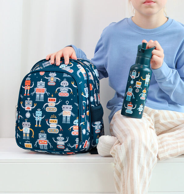 A Little Lovely Company - Kindergartenrucksack - Roboter