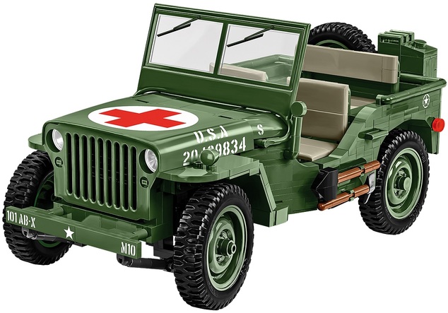 Cobi Willys MB sanitka 1:12, 1131 k