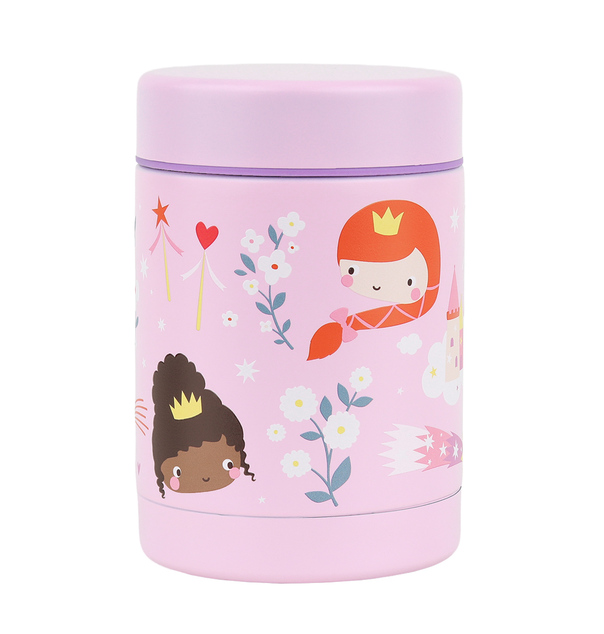 A Little Lovely Company – izolirana posuda za hranu od nehrđajućeg čelika – princeze