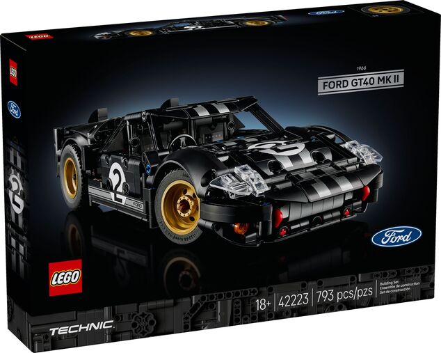 LEGO® Technic 42223 1966 Pretekárske auto 1966 Ford GT40 MKII