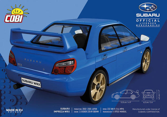 Cobi Subaru Impreza VRX, 1:35