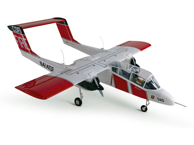 Hangar 9 OV-10 Bronco 20cc ARF + zatahovací podvozok