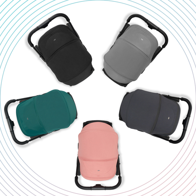 KINDERKRAFT Cochecito combinado Nea 2en1 Midnight Black