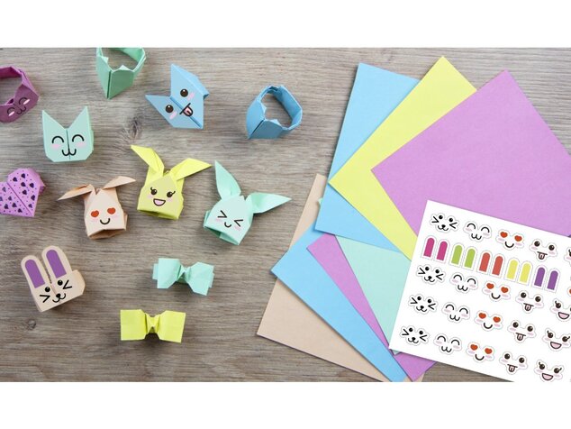 Sycomore Origami - kit créatif - Bijoux Kawaii - animaux