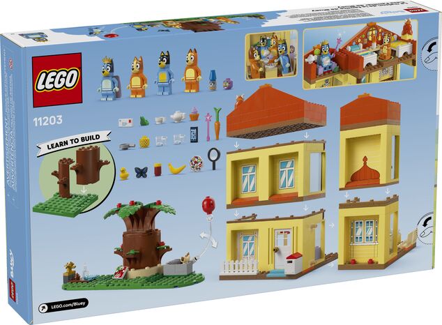 LEGO®Bluey 11203 Bluey y su casa familiar