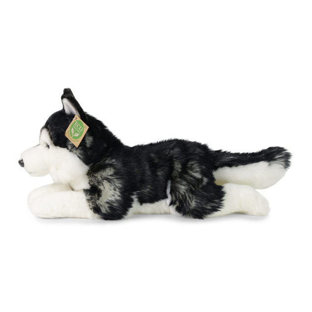 Plüsch-Huskyhund 36 cm ECO-FRIENDLY