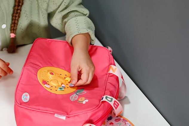 Zapf Creation BABY Born Wickeltasche mit Clip-Accessoires