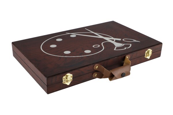 Sada na maľovanie - Art box kreatívna sada 79ks v drevenom kufríku