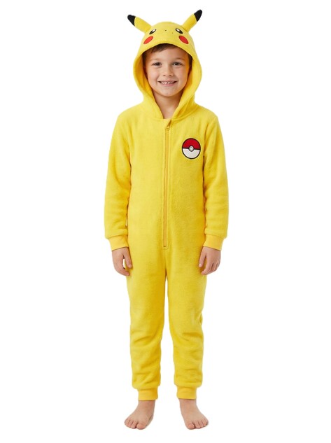 Cozy Noxxiez OS556A Pikachu - tuta multifunzione per bambini 3 in 1 taglia 98/104