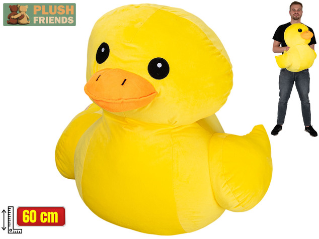Plush Friends kačica plyšová 60 cm